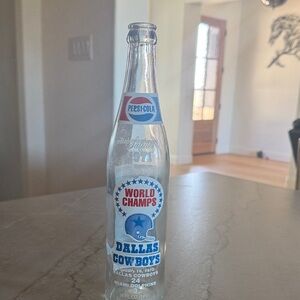 Dallas Cowboys PEPSI-COLA SALUTES THE 1971 NFL WORLD CHAMPS DALLAS COWBOYS